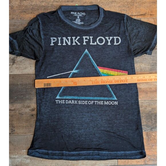 Pink Floyd Dark Side of the Moon T-Shirt Black Small S Prism Graphic Band Tee - Picture 5 of 6